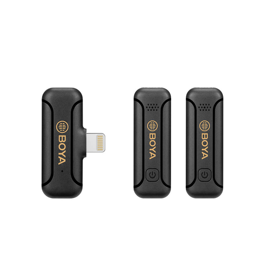 BOYA Wireless Microphone x2 BY-WM3 Lightning