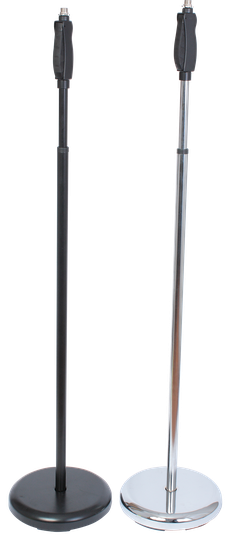Ibiza mikrofonstativ, 104 - 156 cm Svart