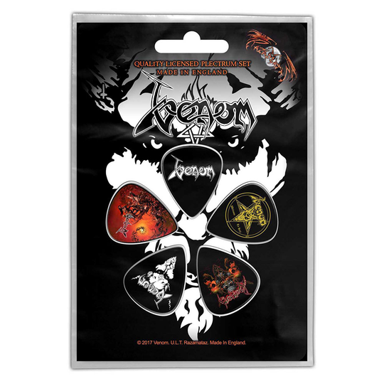 Venom: Plectrum Pack/Black Metal (Retail Pack)