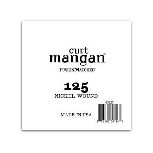 Curt Mangan 40125 Nickel Wound lös el-bassträng .125