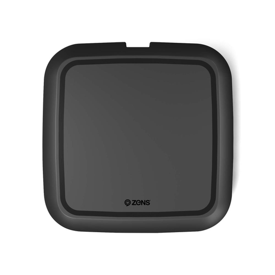 ZENS Laddare QI Trådlös USB-sladd 10W Svart (Samsung QC 9W)