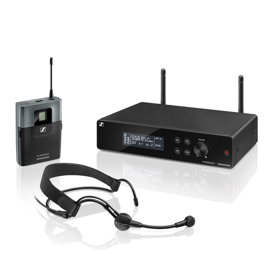 Sennheiser XSW 2-ME3 Headset (Band A: 476-500 MHz)