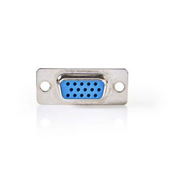 Nedis Serial adapter | Adapter | VGA hona 15p | VGA Hane | Nickelplaterad | Metall | Plastpåse