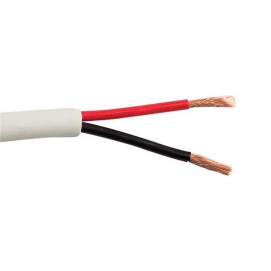 SCP 16/2OFC-LSZH-WT - 1.31mm² 2-Conductor, Pro Grade Sp. Cable, Low Smoke/Zero Halogen, 152m box, Wh