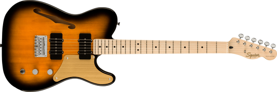 Fender Squier Paranormal Carbronita Telecaster Thinline - Sunburst