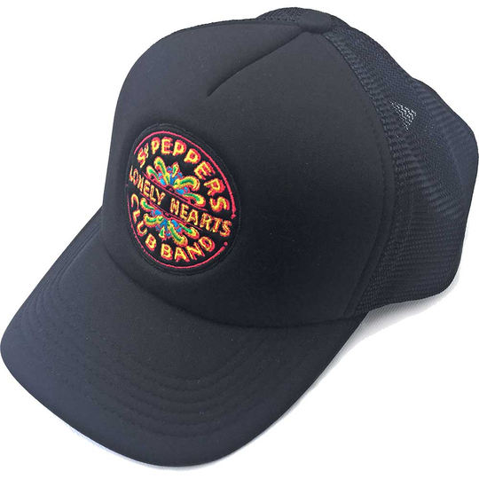 The Beatles: Unisex Baseball Cap/Sgt Pepper Drum (Mesh Back)