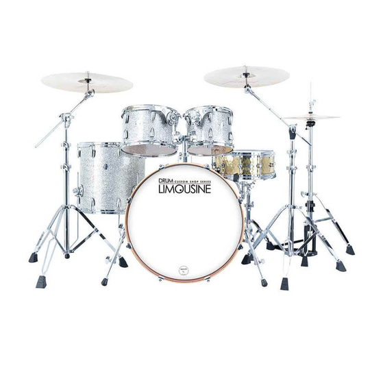 Drum Limousine Custom Shop 22 SS trumset silver sparkle