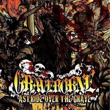 Graveborne (Fin): Astride Over The Grave (10")