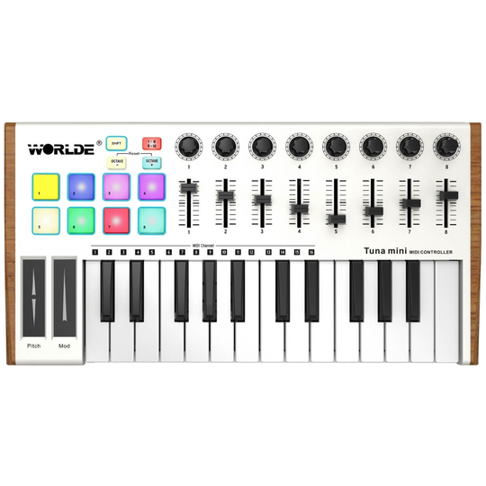 Worlde Tuna Mini midi controller