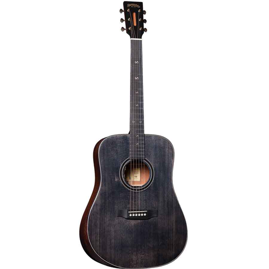 Santana Artist 158 BS western-gitarr black satin