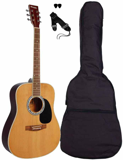 Sant Guitars AC-80-NA stålsträngad gitarr natural