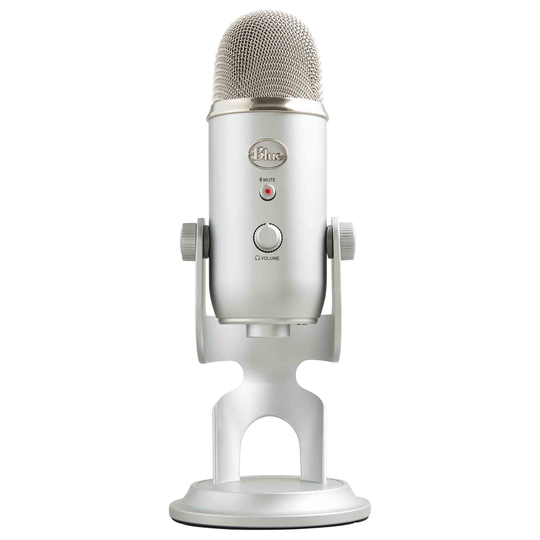 Blue mikrofoner Yeti USB mikrofon - silver