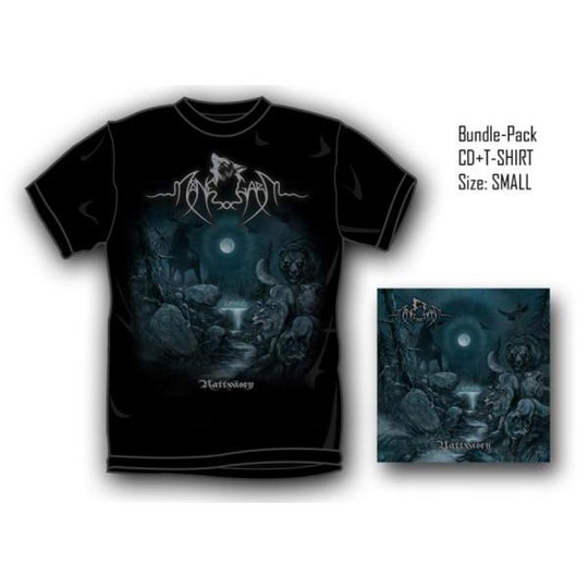 Månegarm: Nattväsen + Bonus Track (+ T-shirt S)
