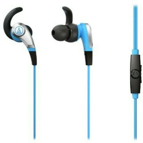 Audio-Technica ATH-CKX5iS In-Ear-hörlurar, blå