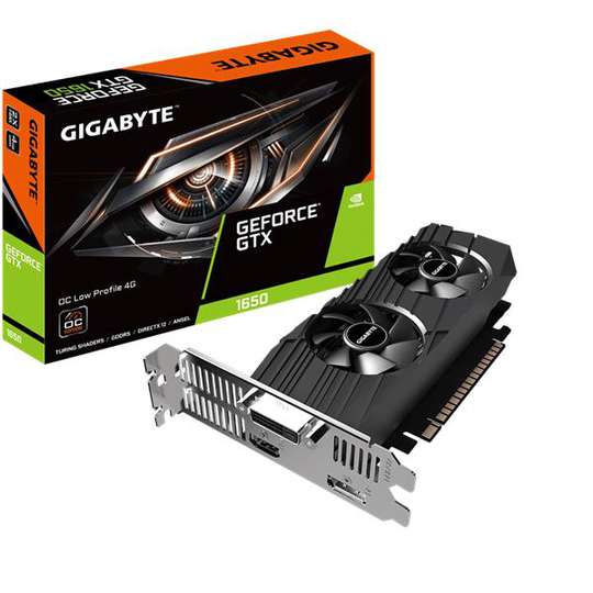 Gigabyte GeForce GTX 1650 4GB OC Low Profile Rev 1.0