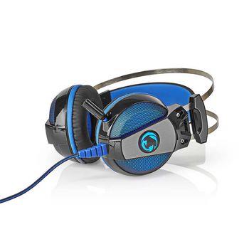 Nedis Gaming Headset | Over-Ear | Surround | USB Type-A | Bendable & Retractable mikrofon | 2.10 m | Normal Belysning