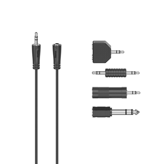 HAMA Kabel Audio AUX-KIT Svart 2.5m