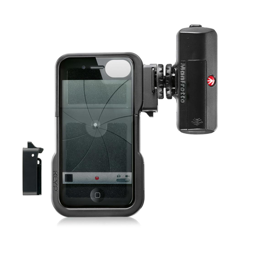MANFROTTO Skal iPhone 4/4S MKL120KLYP0 ML120 LED-belysn.