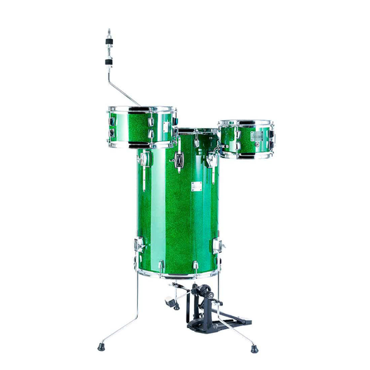 Drum Limousine Explorer Cocktail GS trumset green sparkle