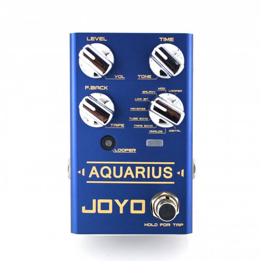 Joyo R-07 Aquarius Delay/Looper gitarr-effekt-pedal