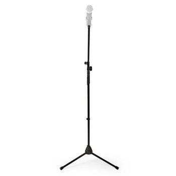 Nedis mikrofonstativ | Ben | Hörlursräckvidd: 950-1650 mm | Maximal armlängd: 800 mm | ABS / Aluminium | Svart