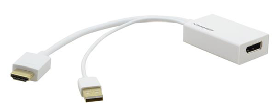 Kramer ADC-HM/DPF, 4K HDMI (Male) - DisplayPort (Female) Adapter Cable