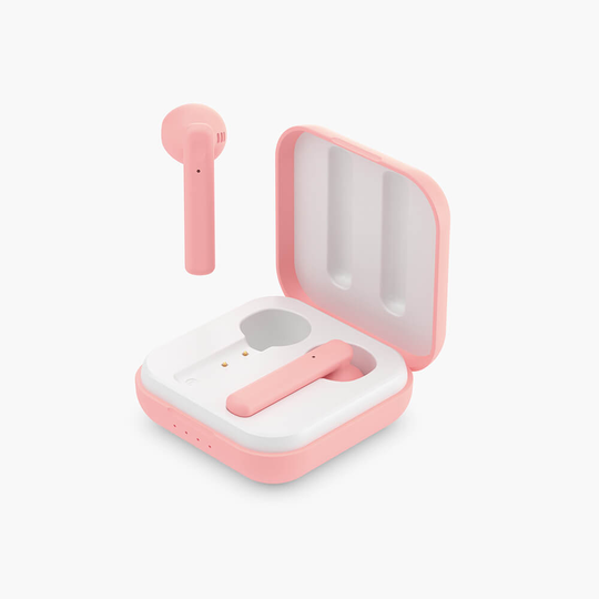 LEDWOOD Hörlur Hubble TWS True Wireless In-Ear Rosa Mic