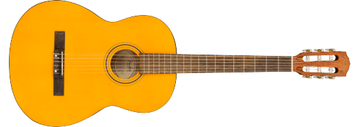 Fender ESC105 spansk gitarr (naturlig)