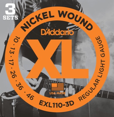 Daddario EXL110-3D gitarrsträng