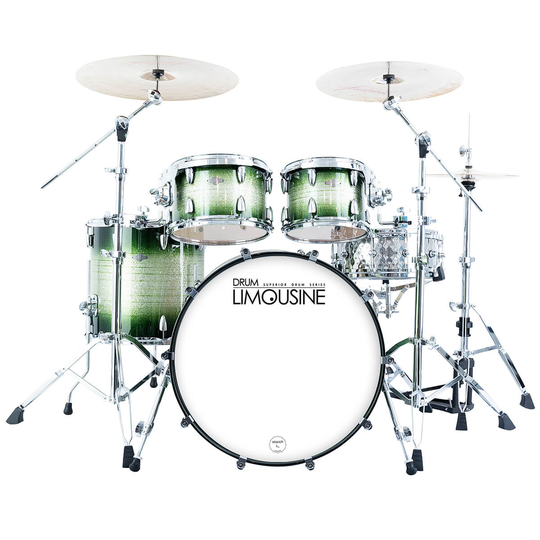 Drum Limousine Superior 22 GS trumset green fade