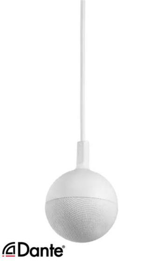 Vaddio EasyIP Ceiling MIC D - Dante Version White