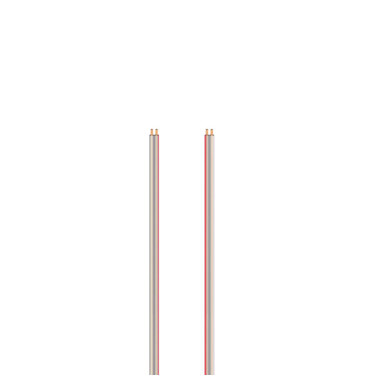 HAMA Högtalarkabel 2x0.75mm2 Transparent 20m