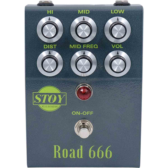 Stoy Road 666 metal distortion-pedal