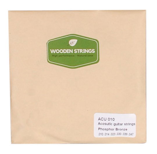 Wooden strings ACU010 western-gitarr-strängar, 010-048