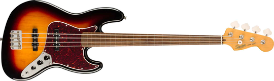 Fender Squier Classic Vibe 60-tal Jazz Bass Fretless - Sunburst