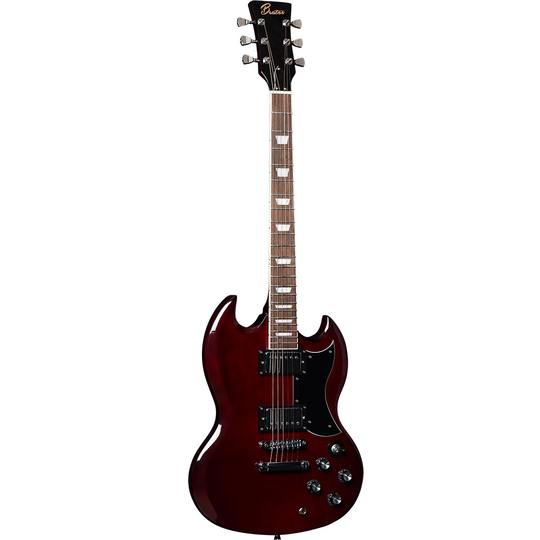 Beaton Lively WR el-gitarr winered