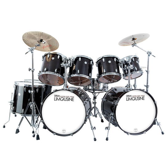 Drum Limousine Custom Shop 222 BK trumset svart