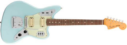 Fender vinter 60-talet Jaguar modifierad elektrisk gitarr