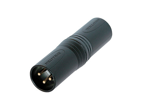 Neutrik NA3MM Svart
