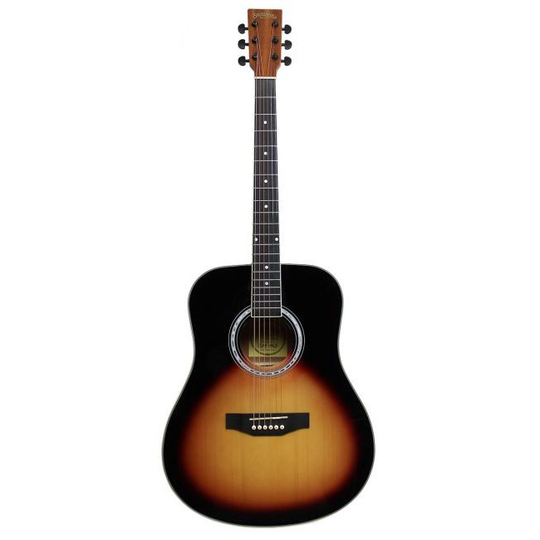 Santana LA-90-V2 SB western-gitarr sunburst