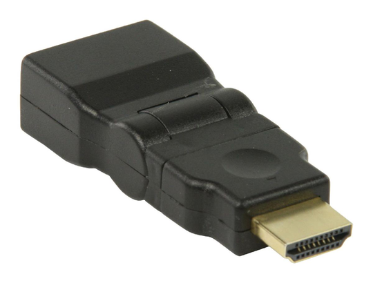 Valueline High Speed HDMI med Ethernet Adapter Vridning HDMI Kontakt - HDMI Hona Svart
