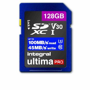 Integral High Speed SDHC/XC V30 UHS-I U3 128 GB SD-minneskort