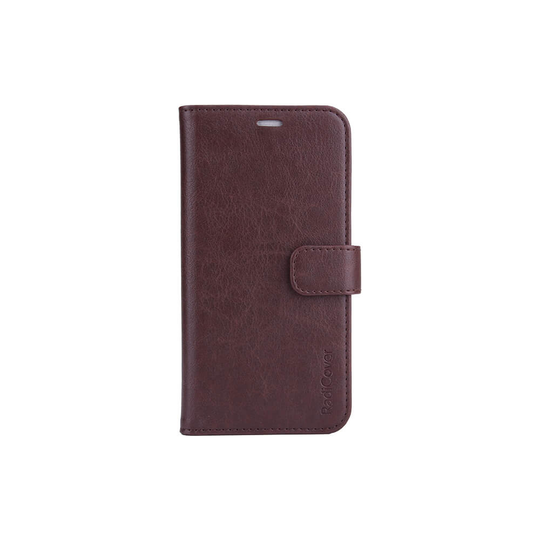 RADICOVER Strålningsskydd Mobilfodral PU iPhone 13 Flipcover Brun RFID