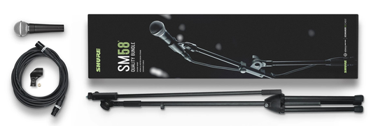 Shure SM58 LC Mikrofon Bundle
