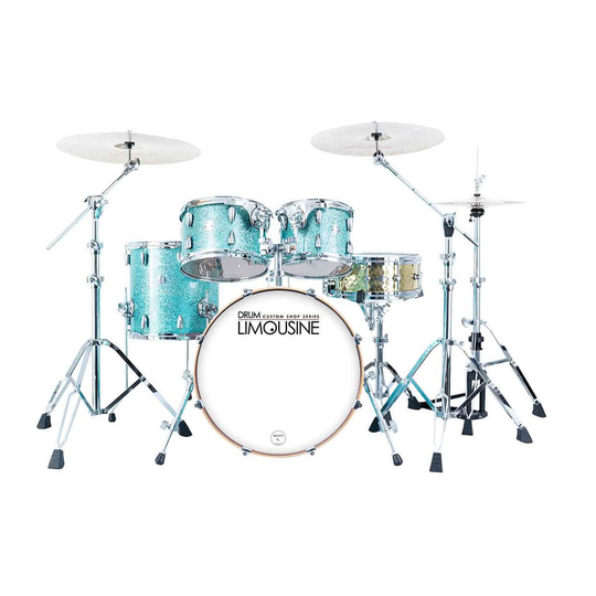 Drum Limousine Custom Shop 20 TS trumset turquoise sparkle