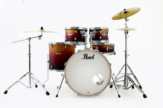 Pearl Export EXL trumset inkl. Hårdvarupaket och cymbaler (Ember Dawn)