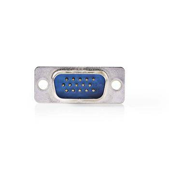 Nedis Serial adapter | Adapter | VGA Hane | VGA hona 15p | Nickelplaterad | Metall | Kuvert