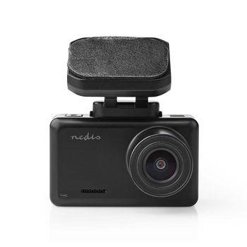 Nedis Dash Cam | 4k@24fps | 12.0 MPixel | 2.4 " | LCD | Parkeringssensor | Rörelsedetektor | Nattläge | Svart