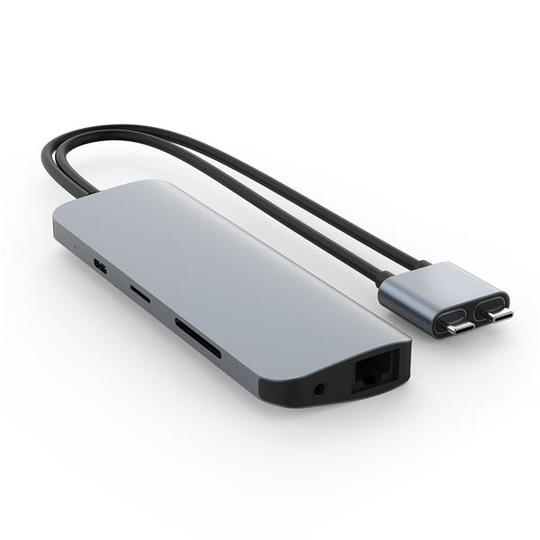 Hyper HyperDrive VIPER 10-in-2 USB-C Hub Space Grey