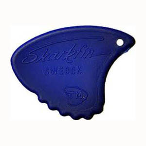 Sharkfin GP 106 Relief, Hard, Blue plektrum (10 st)